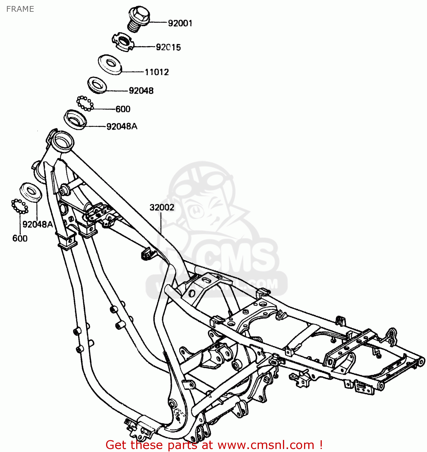 FRAME ER250B1 SCORPION 1983 USA