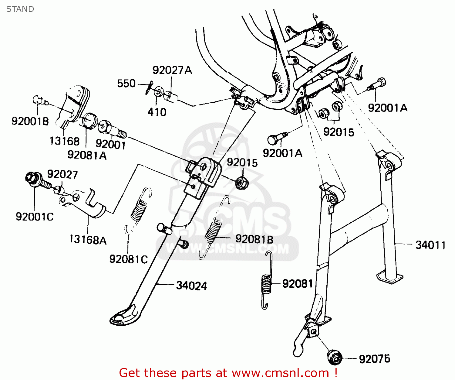 STAND ER250B1 SCORPION 1983 USA
