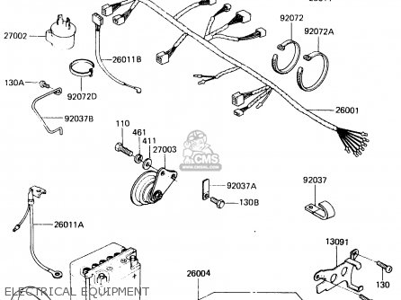 ELECTRICAL EQUIPMENT - ER250B1 SCORPION 1983 USA