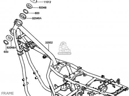FRAME - ER250B1 SCORPION 1983 USA