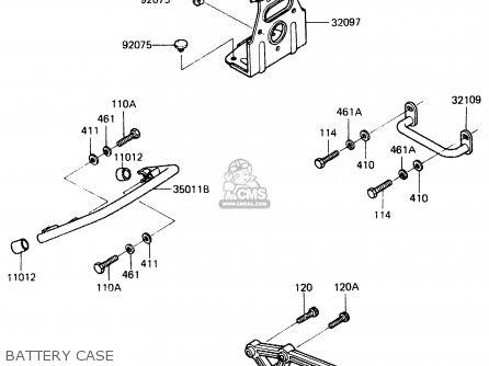 BATTERY CASE - ER250B1 SCORPION 1983 USA