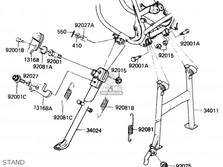 STAND - ER250B1 SCORPION 1983 USA
