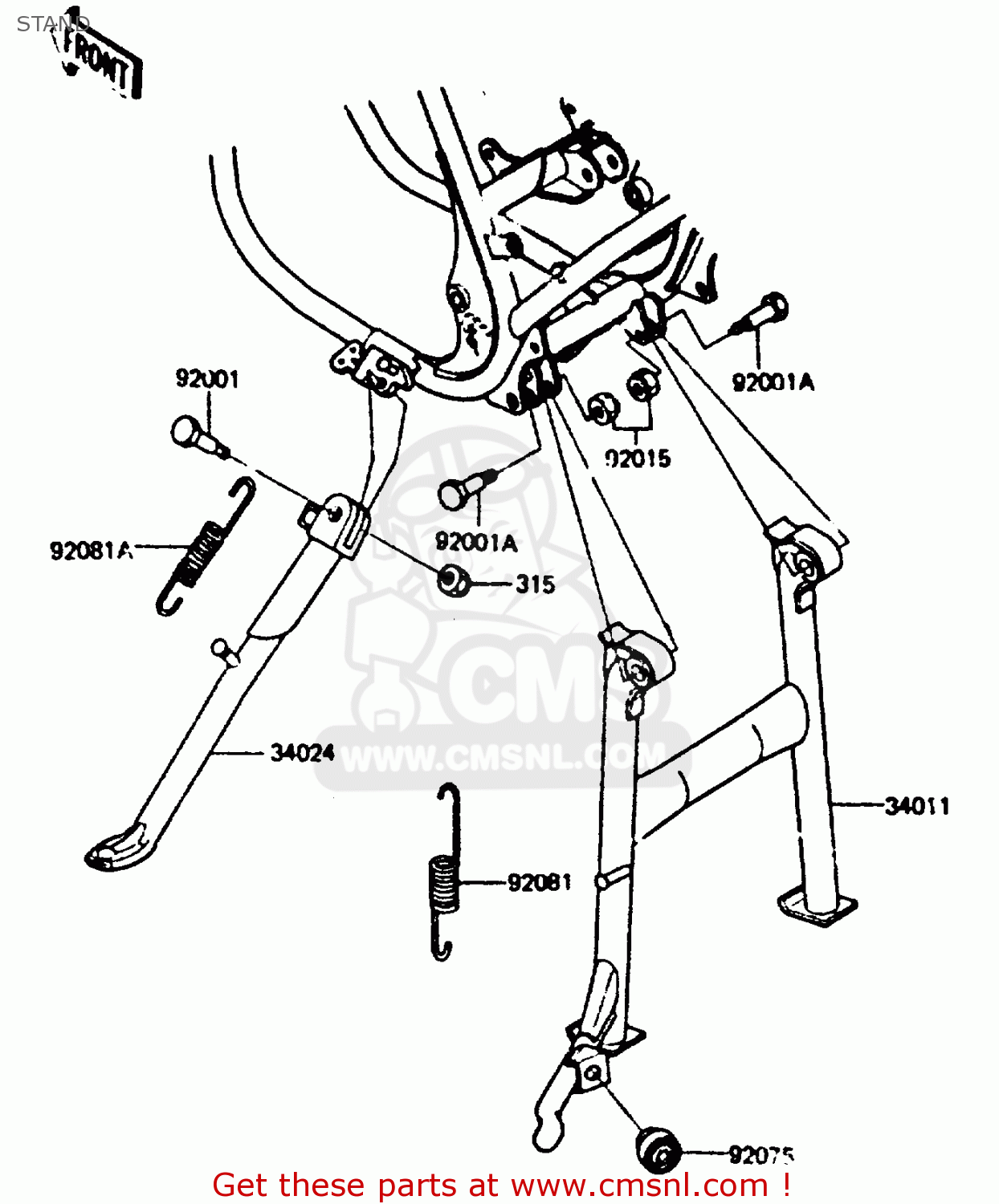 STAND ER250B2 SCORPION 1984 USA