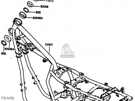 FRAME - ER250B2 SCORPION 1984 USA