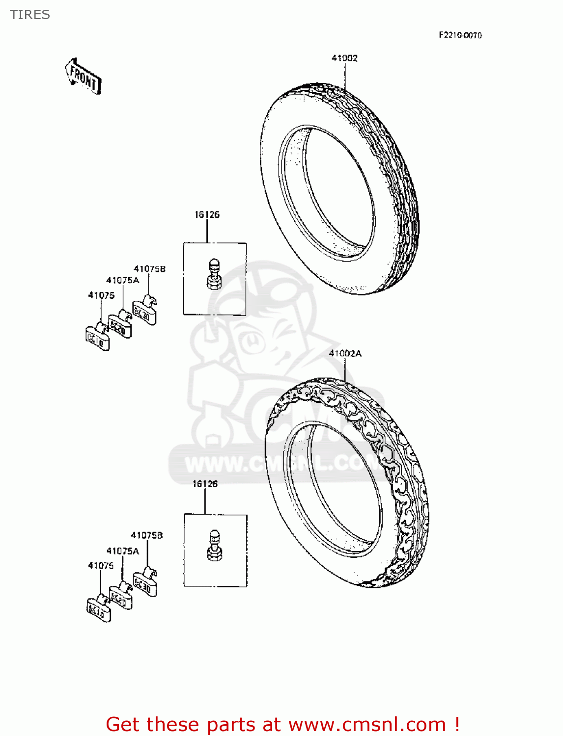 TIRES ER250B3 SCORPION 1988 UNITED KINGDOM