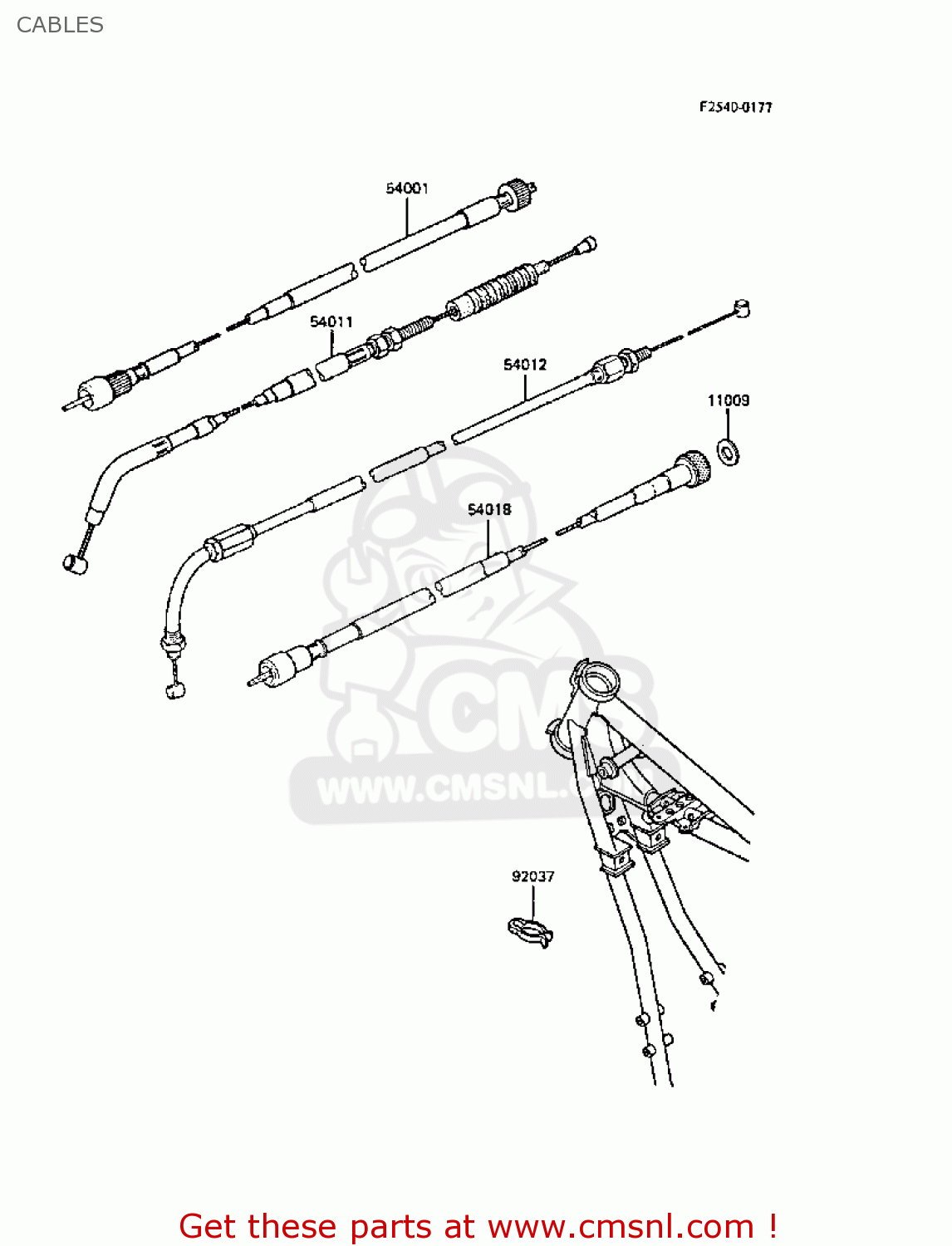 CABLES ER250B3 SCORPION 1988 UNITED KINGDOM