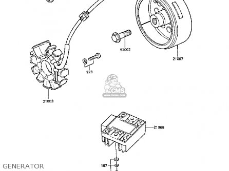 GENERATOR - ER250B3 SCORPION 1988 UNITED KINGDOM