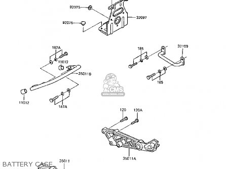BATTERY CASE - ER250B3 SCORPION 1988 UNITED KINGDOM