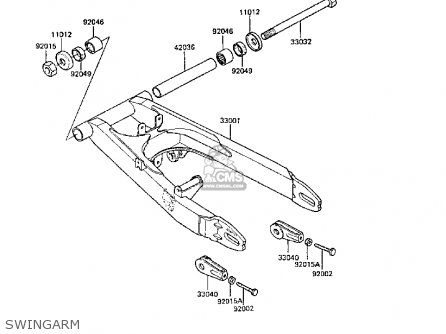 SWINGARM - ER250B3 SCORPION 1988 UNITED KINGDOM
