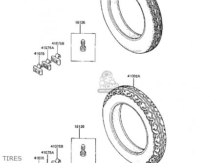 TIRES - ER250B3 SCORPION 1988 UNITED KINGDOM
