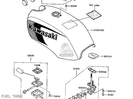 FUEL TANK - ER250B3 SCORPION 1988 UNITED KINGDOM