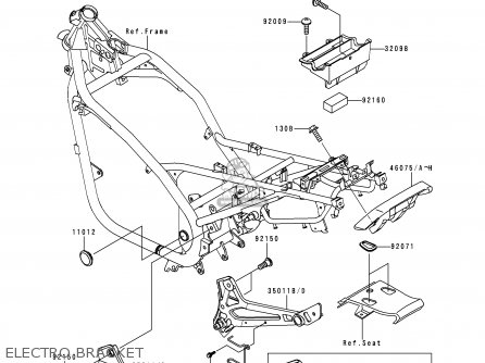 ELECTRO BRACKET - ER500A1 ER5 1997 UNITED KINGDOM FR NL AR GR IT NR SD SP ST