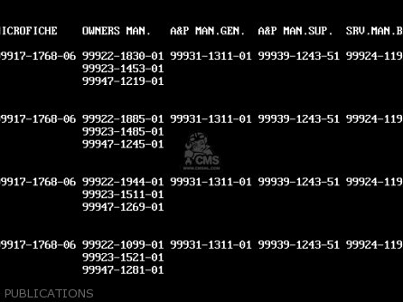 PUBLICATIONS - ER500A1 ER5 1997 UNITED KINGDOM FR NL AR GR IT NR SD SP ST