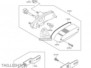 TAILLIGHT(S) - ER500B3 ER5 1999 FRANCE NL FG