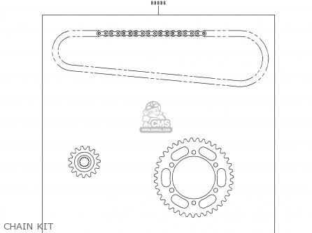 CHAIN KIT - ER500B3 ER5 1999 FRANCE NL FG