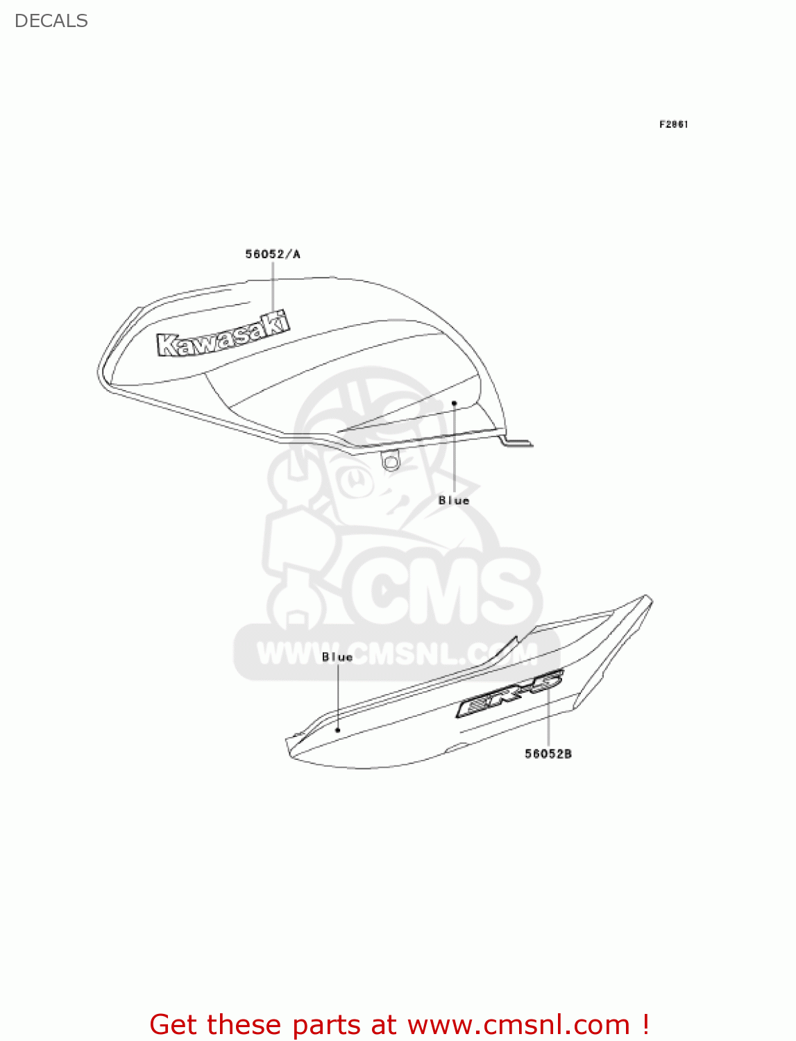 DECALS ER500C1 ER5 2001 CANADA