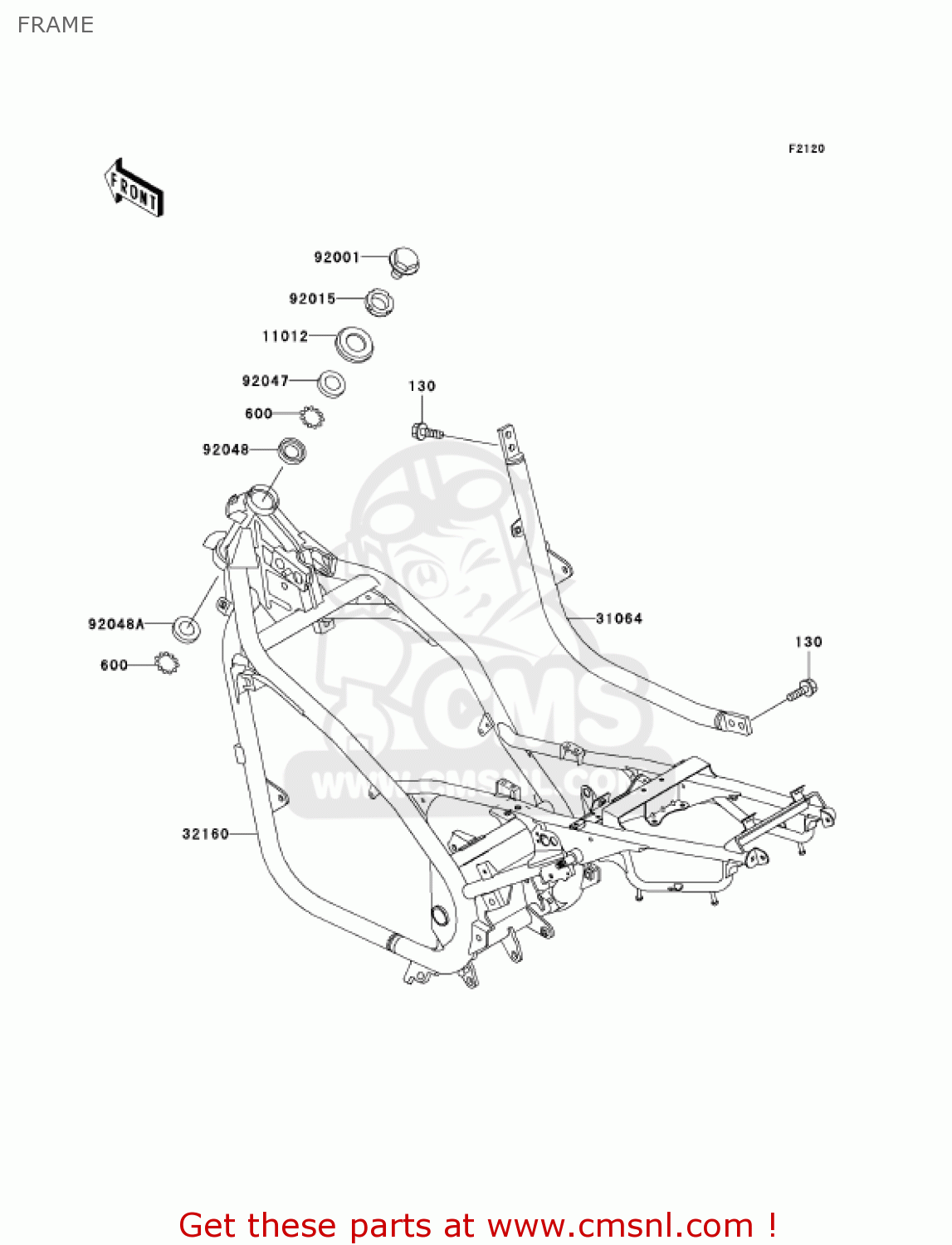 FRAME ER500C1 ER5 2001 CANADA