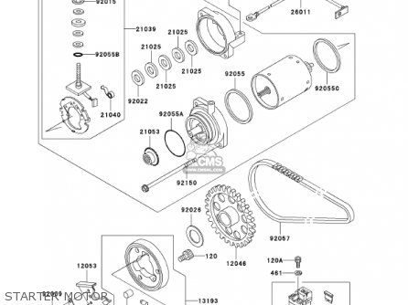 STARTER MOTOR - ER500C1 ER5 2001 CANADA