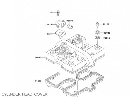 CYLINDER HEAD COVER - ER500C1 ER5 2001 CANADA