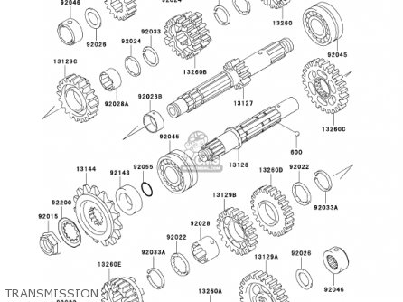 TRANSMISSION - ER500C1 ER5 2001 CANADA