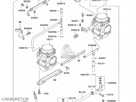 CARBURETOR - ER500C1 ER5 2001 CANADA