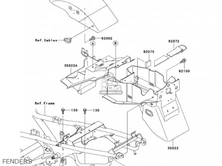 FENDERS - ER500C1 ER5 2001 CANADA