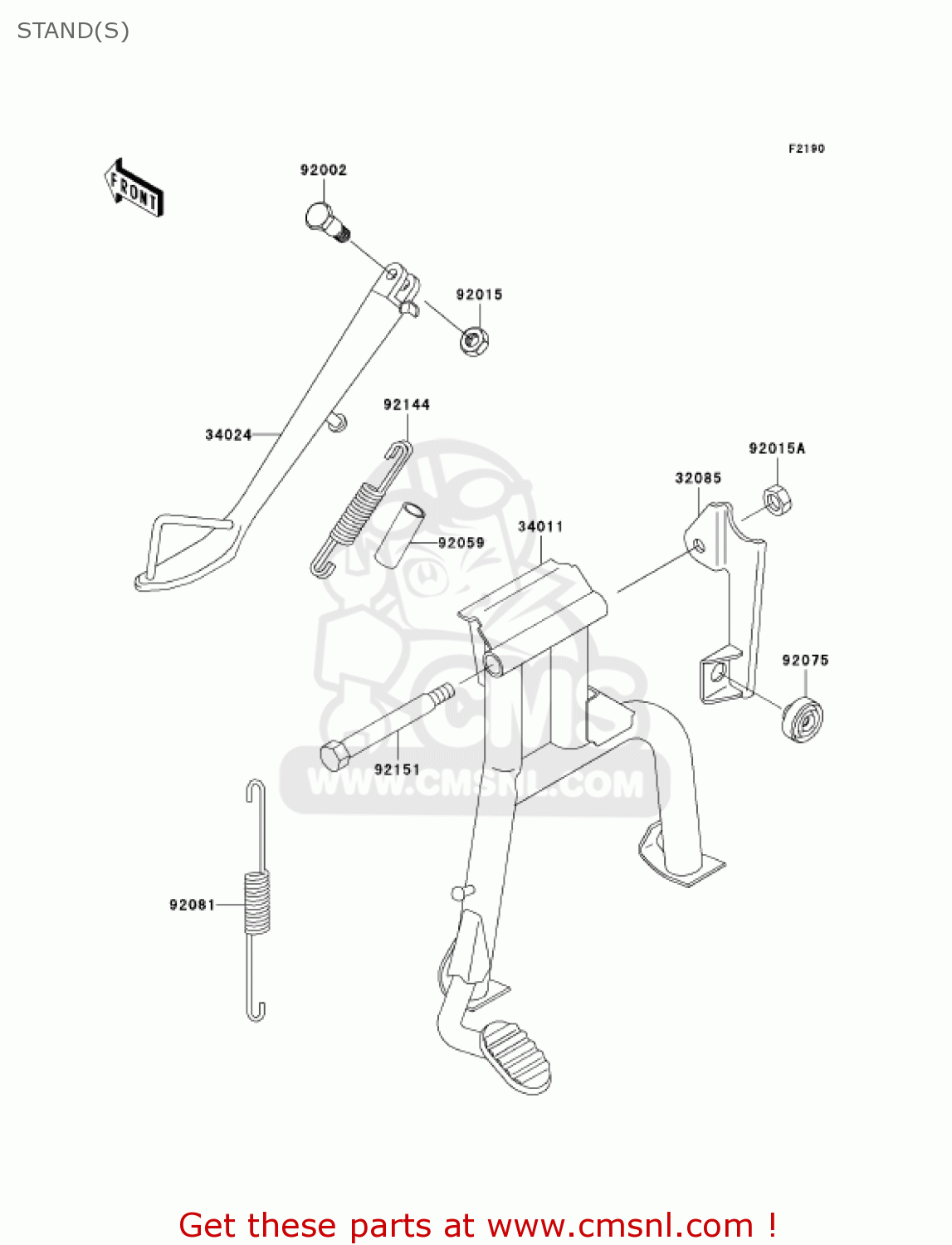 STAND(S) ER500C2 ER5 2002 CANADA