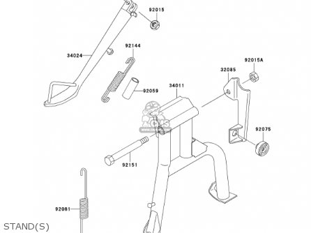 STAND(S) - ER500C2 ER5 2002 CANADA