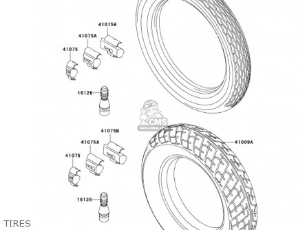TIRES - EX250F16 NINJA 250R 2002 USA CALIFORNIA