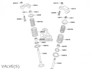 VALVE(S) - EX250F17 NINJA 250R 2003 USA CALIFORNIA