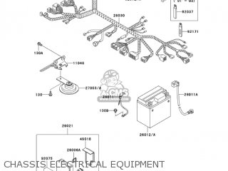 CHASSIS ELECTRICAL EQUIPMENT - EX250F18 NINJA 250R 2004 USA CALIFORNIA