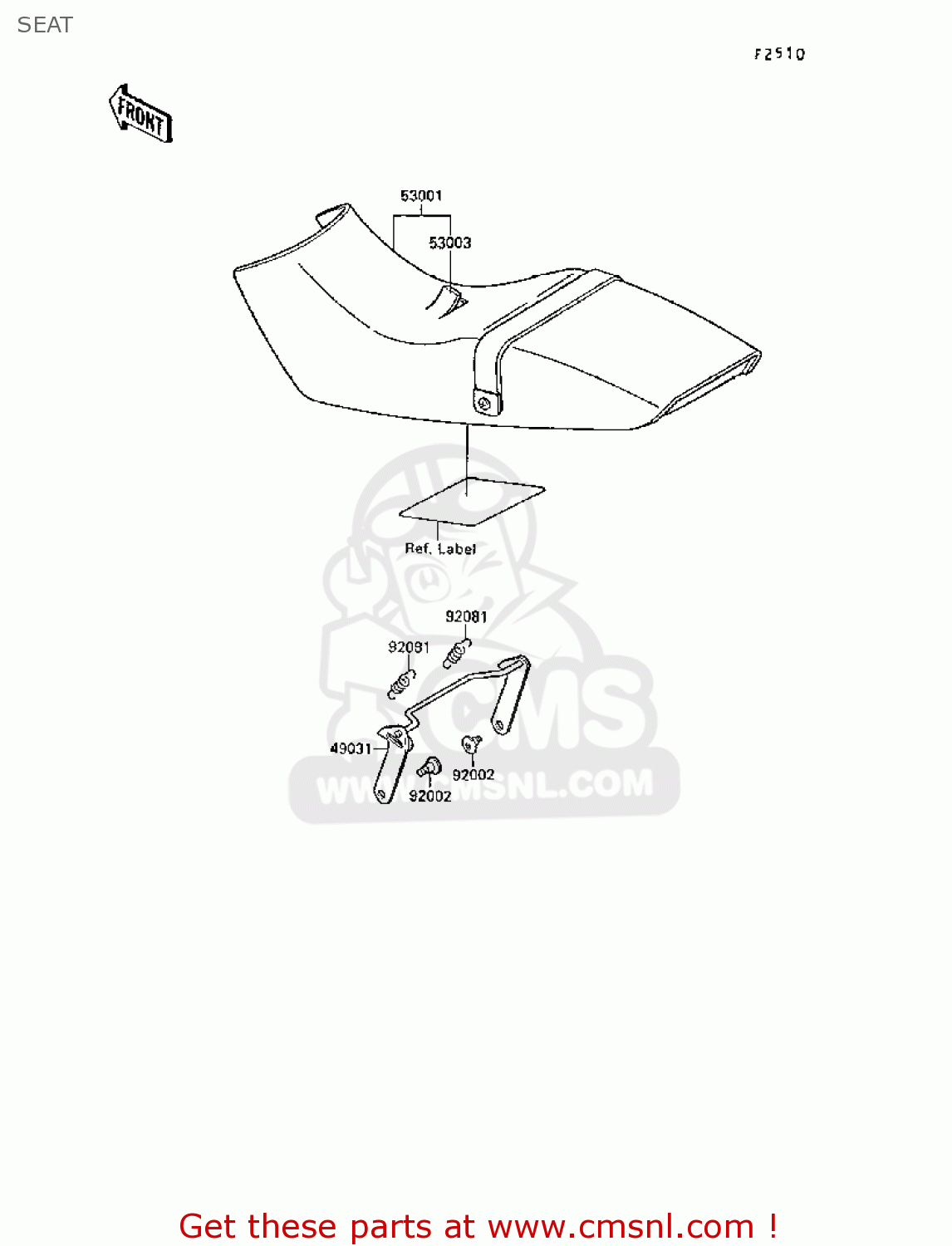 SEAT EX250F2 GPX250R 1988 UNITED KINGDOM