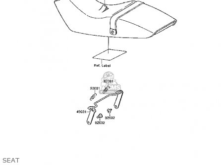 SEAT - EX250F2 GPX250R 1988 UNITED KINGDOM
