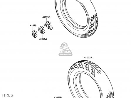TIRES - EX250F2 NINJA 250R 1988 USA CALIFORNIA CANADA