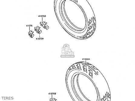 TIRES - EX250F3 GPX250R 1989 EUROPE UK