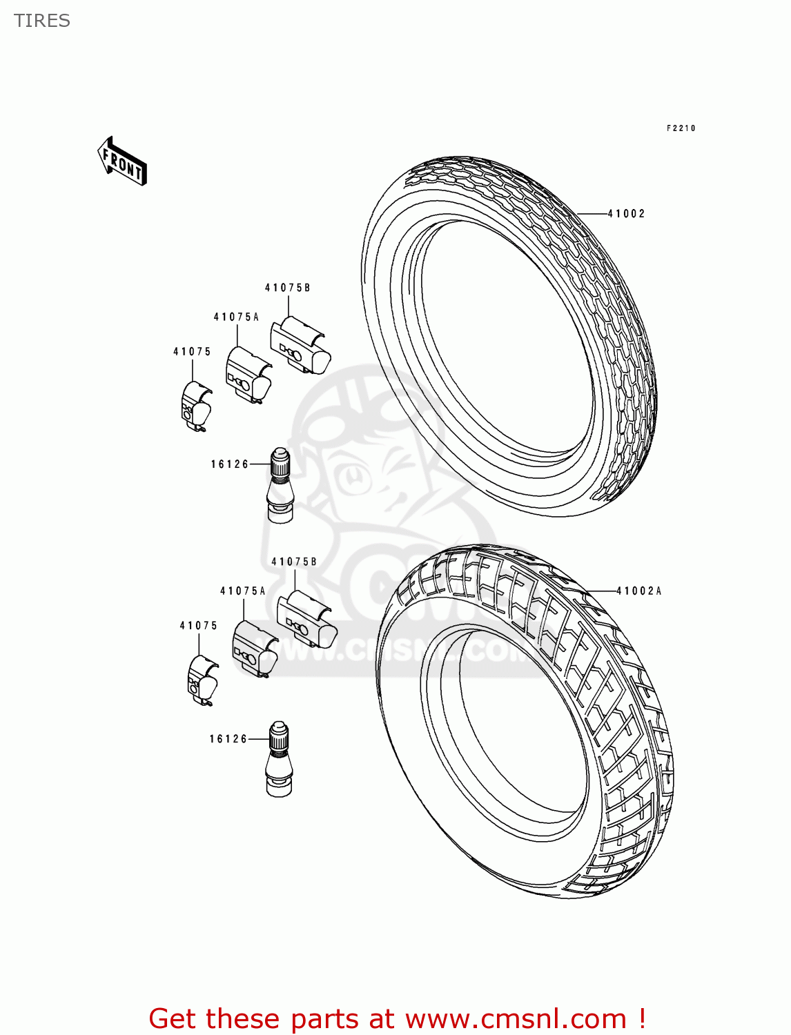 TIRES EX250F7 GPX250R 1993 UNITED KINGDOM
