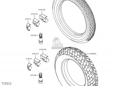 TIRES - EX250F7 GPX250R 1993 UNITED KINGDOM