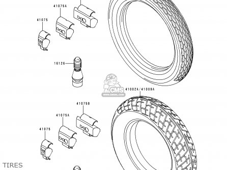 TIRES - EX250H11 NINJA 250R 2000 CANADA