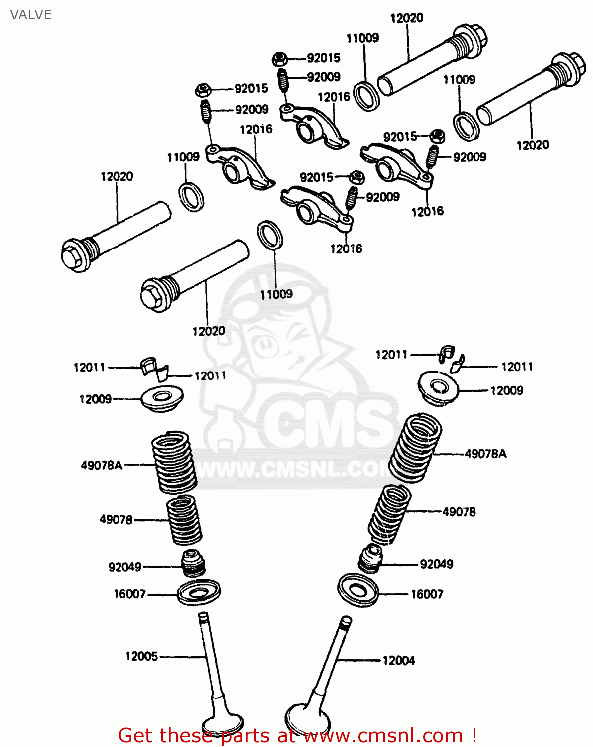 VALVE EX305A1 Z305GP 1983 EUROPE UK IT WG