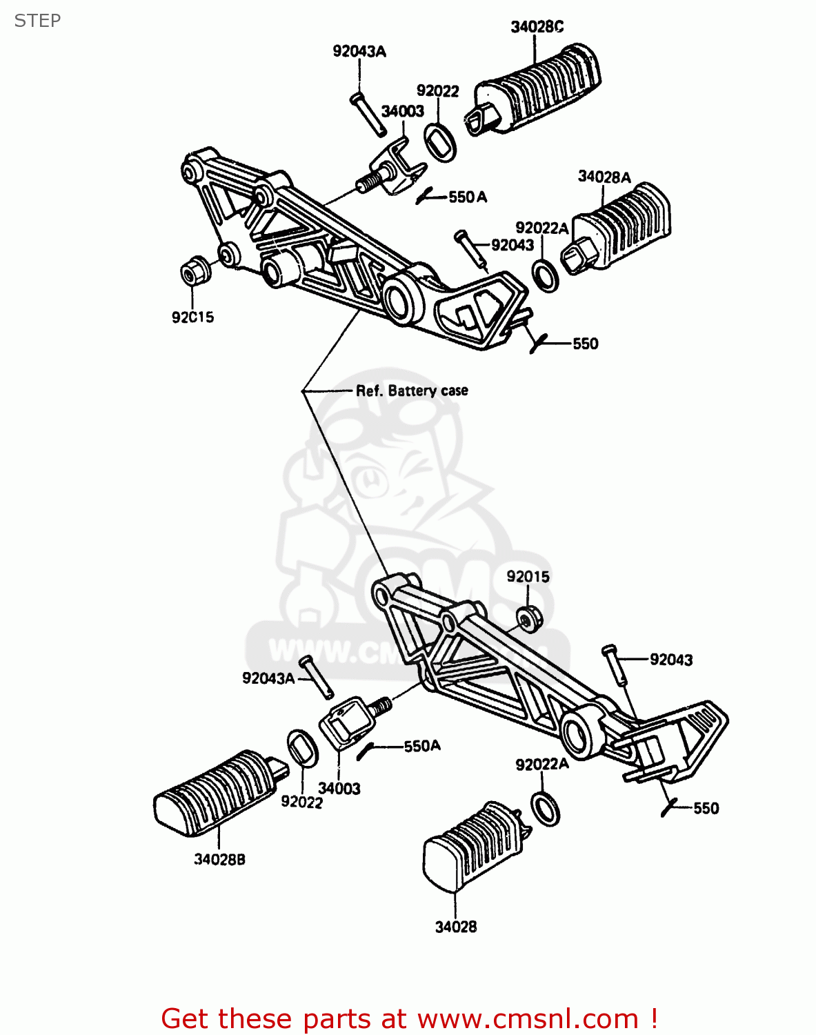 STEP EX305A1 Z305GP 1983 EUROPE UK IT WG