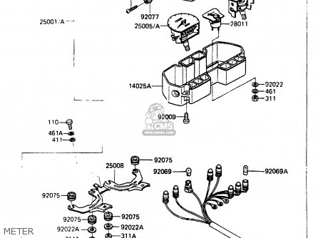 METER - EX305A1 Z305GP 1983 EUROPE UK IT WG