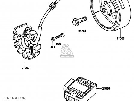 GENERATOR - EX305A1 Z305GP 1983 EUROPE UK IT WG