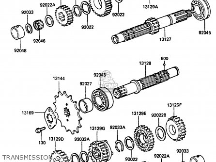 TRANSMISSION - EX305A1 Z305GP 1983 EUROPE UK IT WG