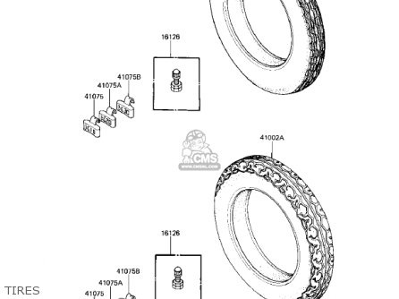 TIRES - EX305B1 GPZ305 1985 USA CANADA