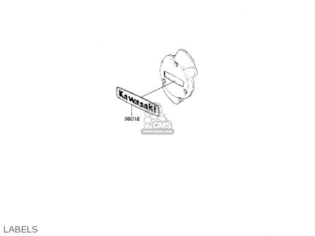 LABELS - EX305B1 GPZ305 1985 USA CANADA