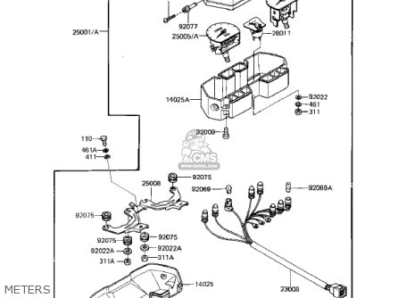 METERS - EX305B1 GPZ305 1985 USA CANADA