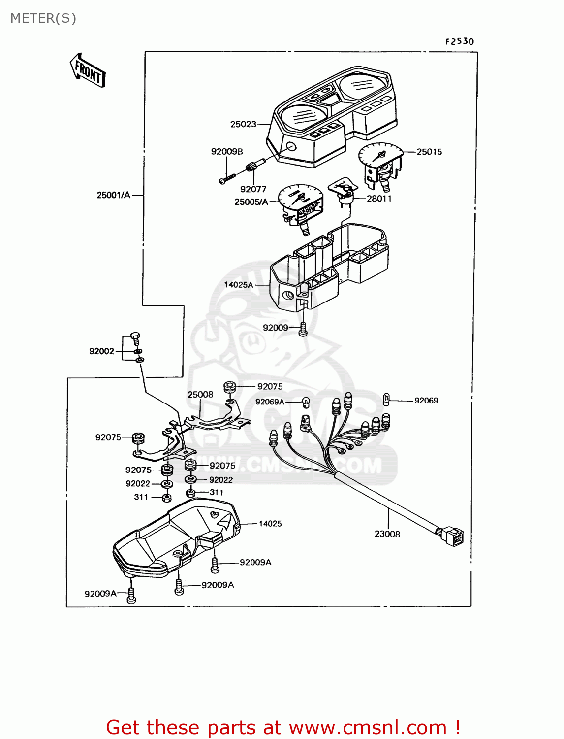 METER(S) EX305B10 GPZ305 1994 EUROPE UK