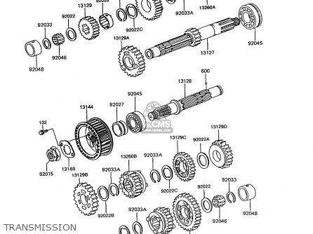 TRANSMISSION - EX305B10 GPZ305 1994 EUROPE UK