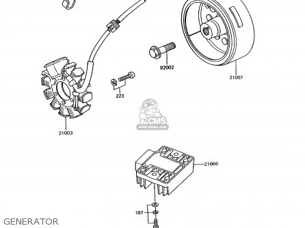 GENERATOR - EX305B10 GPZ305 1994 EUROPE UK