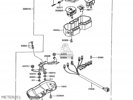 METER(S) - EX305B10 GPZ305 1994 EUROPE UK